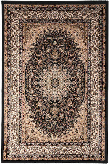 Royal Carpet Teheran 2513 Bedroom Rugs Set Black E104060 3pcs