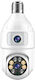 Jortan JTZ-9696PROW Ε27 IP Surveillance Camera Wi-Fi Full HD 1080p Waterproof with Two-Way Communication