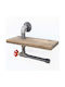 Hanah Home Paper Holder Metallic Multicolored