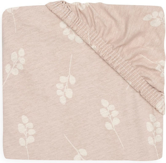 Jollein Baby Bettlaken Für Wiege Flanell Angepasst Rosa 70x140cm
