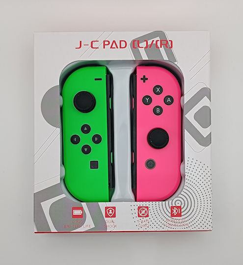 Joy-Con Set Ασύρματο Gamepad για Switch Green / Pink