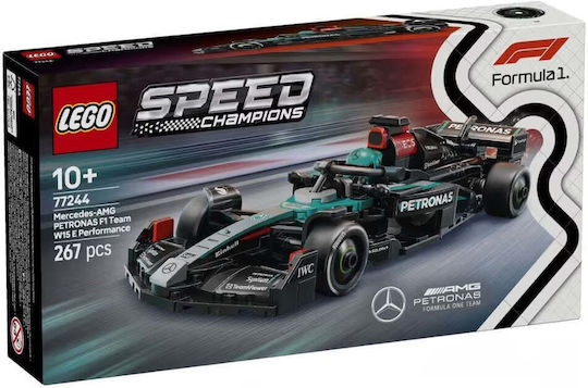 LEGO Speed Champions Mercedes-amg F1® W15 Състезателна Кола за 10+ Години 267 Бройки