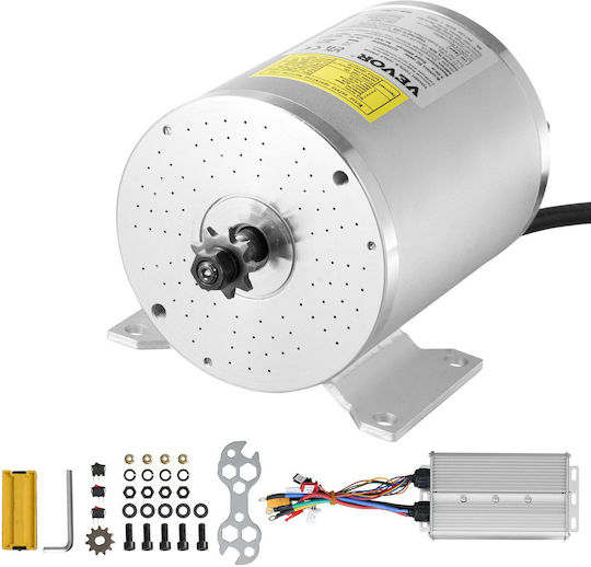 Vevor 72v 3000w Electric Brushless DC Motor Kit Upgraded Speed Controller