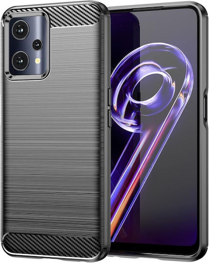 TingYR Back Cover Σιλικόνης Μαύρο (Realme 9 / 9 Pro+)