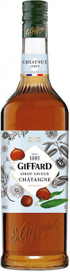 Giffard Sirup für Cocktails mit Geschmack von CHESTNUT 1000ml