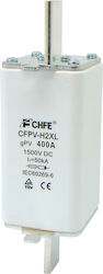 Photovoltaik-Messer-Sicherung H2 400A 1500VDC GPV CFPV-H2XL CHF