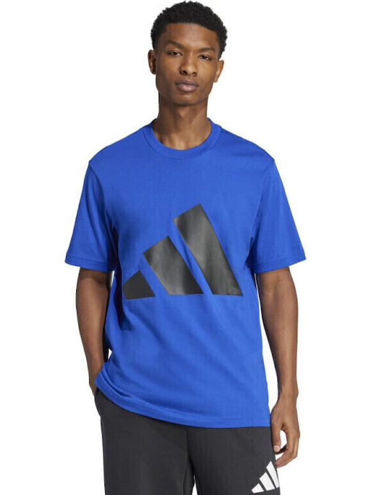 adidas Big Logo T-shirt Μπλε