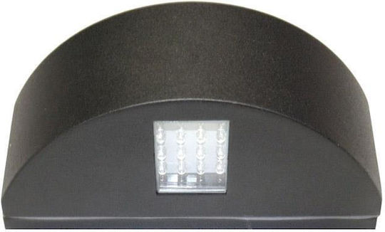 Adeleq Wall Lamp Black 9x6x6cm