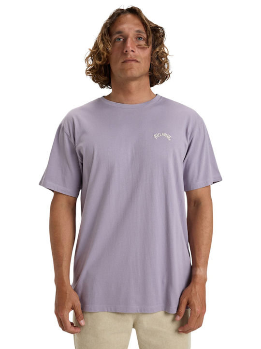 Billabong Arch Crew Ss T-shirt Purple