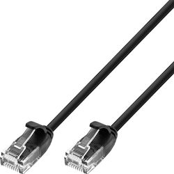 Techly ICOC U6-SLIM-030BK2 U/UTP Netzwerkkabel Kat.6 Ethernet Kabel 3m Schwarzes Techly ICOC U6-SLIM-030BK2 U/UTP Netzwerkkabel Kat.6 Ethernet Kabel 3m Schwarzes