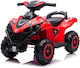 Kids Electric 12 Volt Red 4 Wheel Motorcycle For 3+ Years