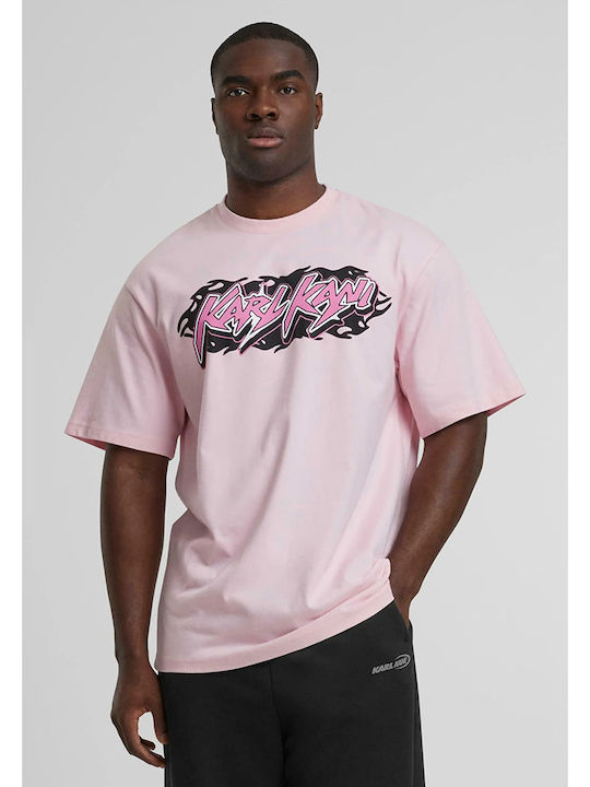 Karl Kani Woven Signature Kani T-shirt Pink