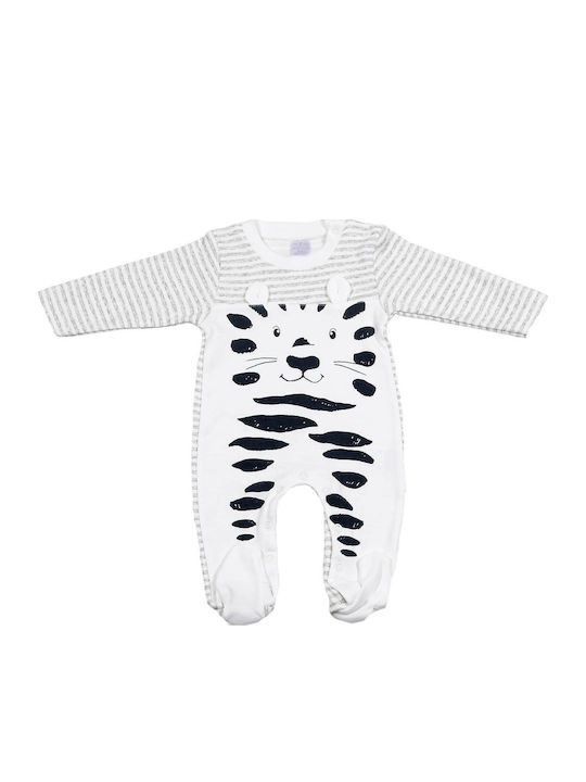 Mother Baby Babystrampler Langärmliges Weiß