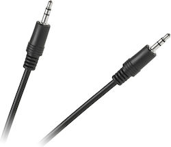 Lechpol 3.5mm Jack Cable - 3.5mm Male to 3.5mm Male Black Length 1.5m KPO2743-1.5 Lechpol 3.5mm Jack Cable - 3.5mm Male to 3.5mm Male Black Length 1.5m KPO2743-1.5