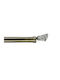 SpitiBazaar Extendable Metallic Curtain Pole Single Φ28mm 160-160cm Gold