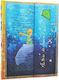 Paperblanks Midi Notizbuch 72 Blätter mit Weißen Seiten mit Hartcover Blau