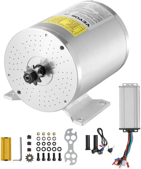 Vevor Ηλεκτροκινητήρας Μέγιστων Στροφών 4300rpm 48V
