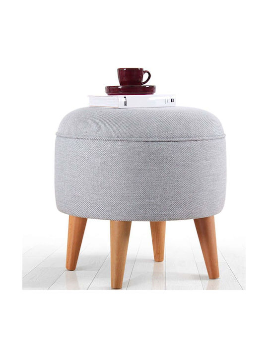 Stool For Living Room Upholstered with Fabric M...