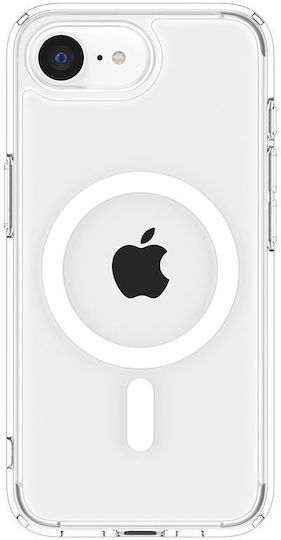 Spigen Crystal Hybrid (MagFit) Silicone / Plastic Transparent Back Cover (iPhone 17e / 16e)