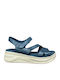 Anatomic Women's Leather Platform Shoes Blue