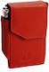 Leder-Zigarettenetui Ginis R-46 Rot Rot
