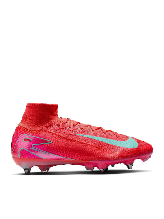 Nike Mercurial Superfly 10 Elite Football Shoes with Cleats Red