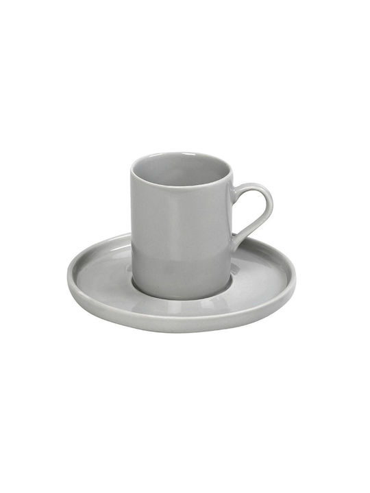 Espiel Essentials Cup Espresso Porcelain Light Grey 100ml
