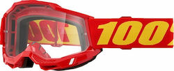 100% Motocross-Schutzbrille Accuri 2