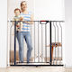 Vevor Security Door made of Plastic in Black Color 76.2x76.2cm 1pcs