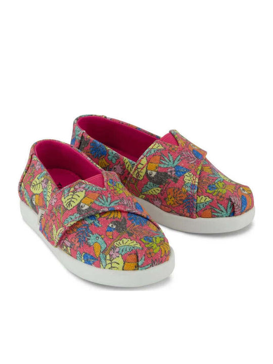 Toms Kids' Fabric Espadrille Pink