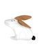 Decorative Crib Pillow Forest Friends Rabbit White 40x35cm D095