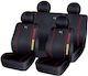 Takeposition Set Autositzbezüge Polyester Schwarz