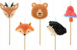 GoDan Birthday Candle Number 5pcs SF-PZWL