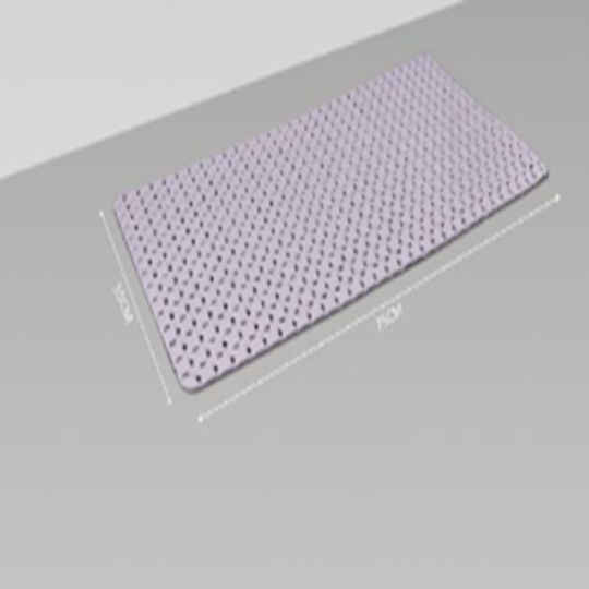 SDS Rutschfeste Badematte mit Saugnäpfen Rosa 35x78εκ.