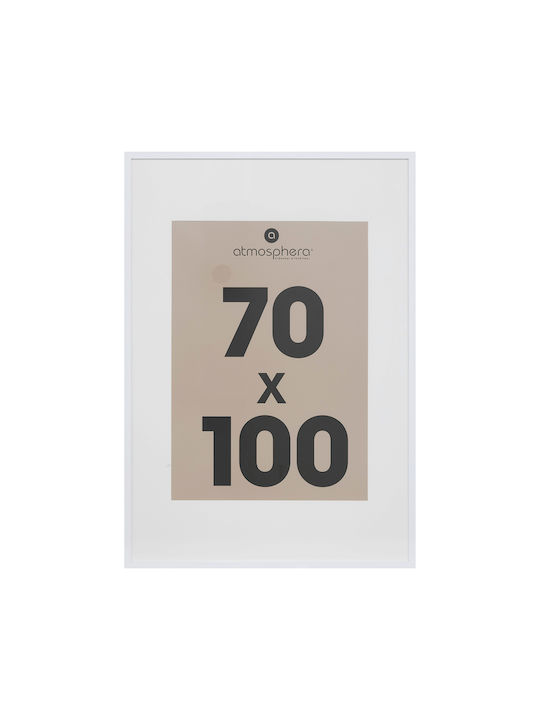 Wall Photo Frame Wooden with White Frame