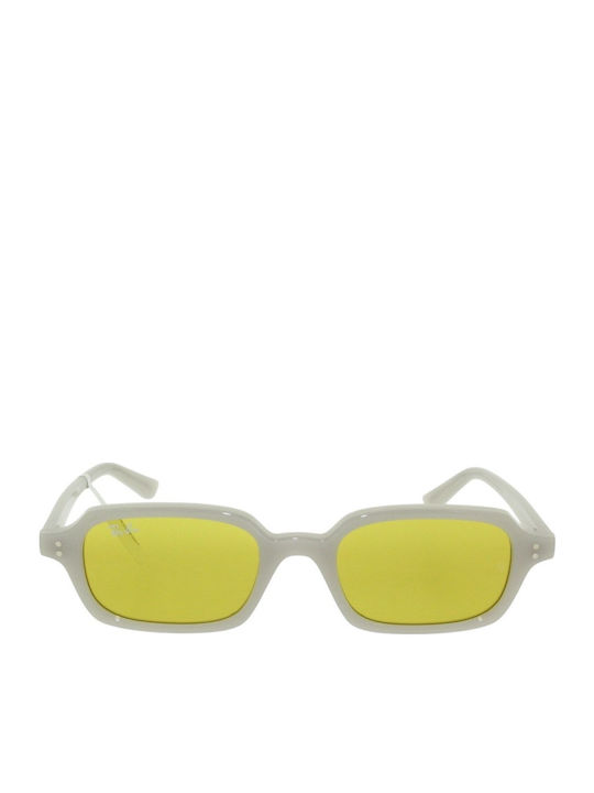 Ray Ban Unisex Sonnenbrille mit Weiß Kunststoff...