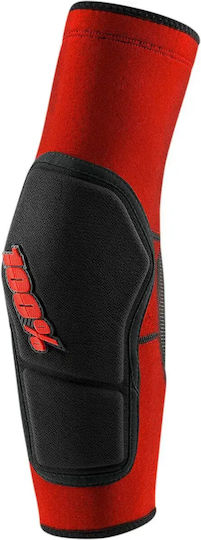 Motocross Riding Protection Elbow Pads Red Color
