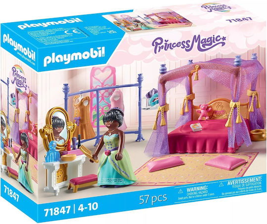 Playmobil Princess Magic Royal Bedroom with Dressing Room for 4-10 years old