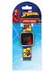 Diakakis Spiderman Digital Kids Watch 33mm Multicolour With Rubber Strap