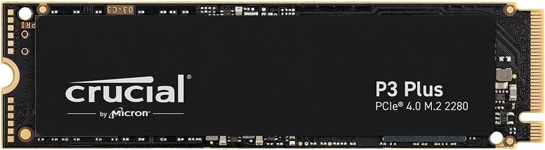 Crucial P3 Plus SSD 2TB M.2 NVMe PCI Express 4.0 CT2000P3PSSD801