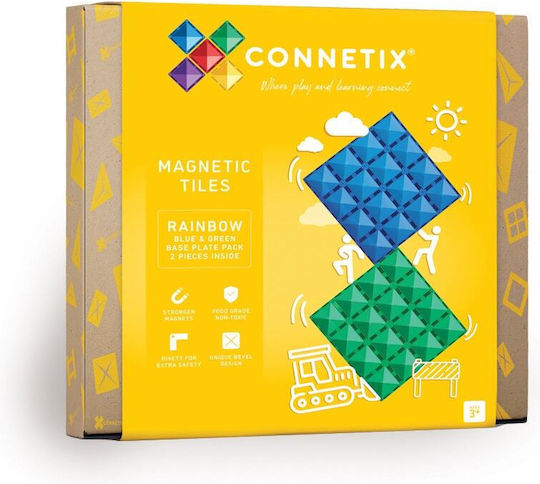 Connetix Βάση για Τουβλάκια 2τμχ