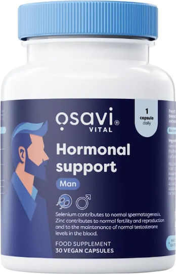 Osavi Hormonal Support Man Добавка за Укрепване на Тестостерона 30 Капсули