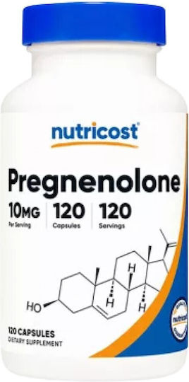 Nutricost Прегненолон 10 mg 120 Капсули