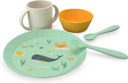 Miniland Plastic Feeding Set 5 Pieces