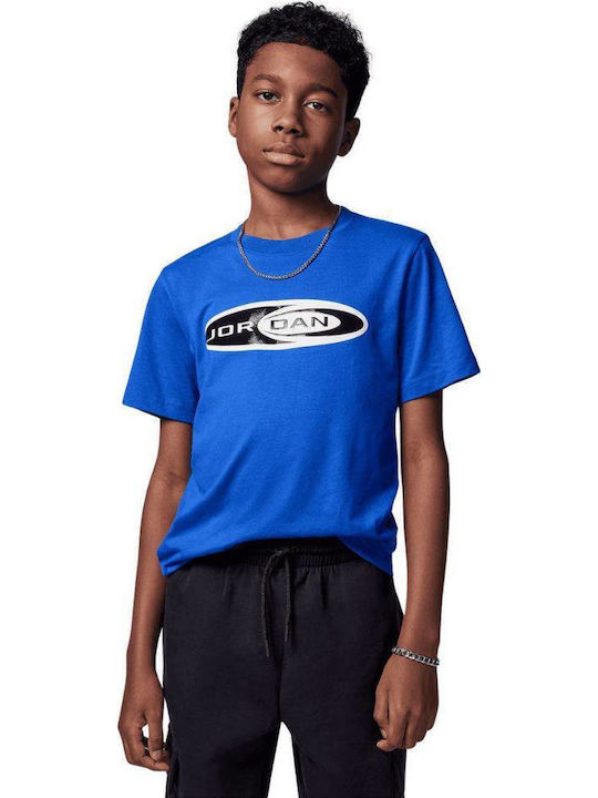 Jordan Kids' T-shirt Racer Blue Jordan
