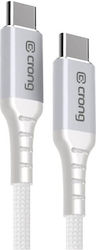 Crong Armor Link USB 3.0 USB-C male - USB-C 60W 1.5m Crong Armor Link USB 3.0 USB-C male - USB-C 60W 1.5m