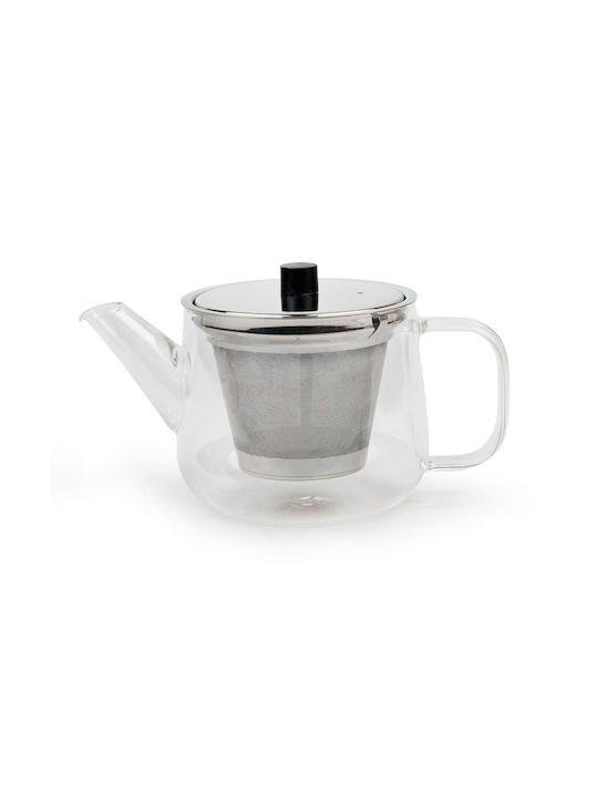 Bredemeijer Teapot with Filter Glass Transparent 1100ml