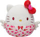 Jazwares Plush Squishmallows Valentine Valentine's Day Hello Kitty Cupid for 3+ Years 20 cm