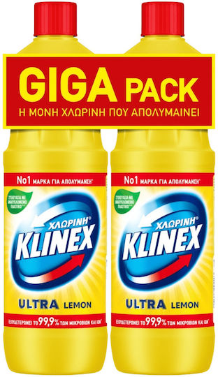 Klinex Dickflüssige Bleiche mit Duft Zitrone 2x70ml