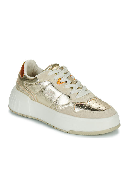 D.Franklin D.Franklin Damen Sneakers Gold